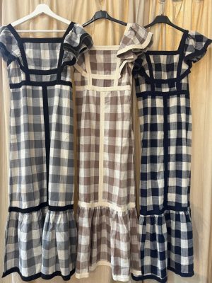 Vestido LINO TARTÁN