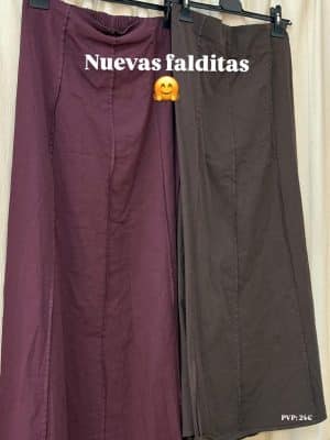 Falda gabardina summer