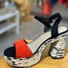 Zapato Esparto red