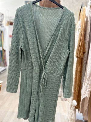 Kaftan aguamarina