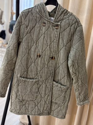 CHAQUETA ACOLCHADA VERDE