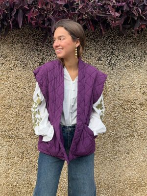 CHALECO ACOLCHADO PURPLE