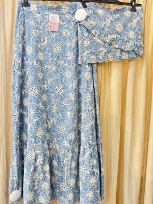 Conjunto Marisma Falda + piquillo perforado