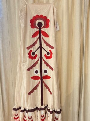 Alternative view of VESTIDO BORDADO LOLA