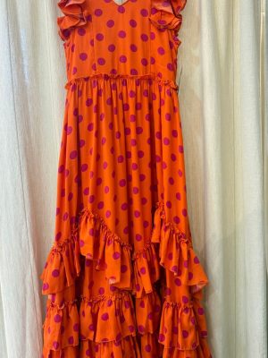 MODELO PENTECOSTES NARANJA TALLA 8