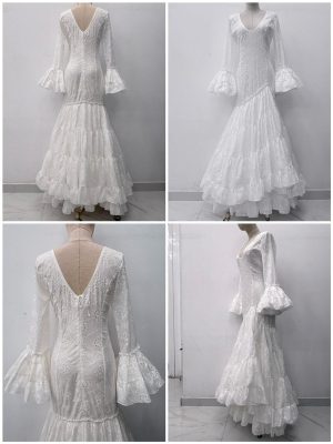 Alternative view of Traje de Flamenca Elvira