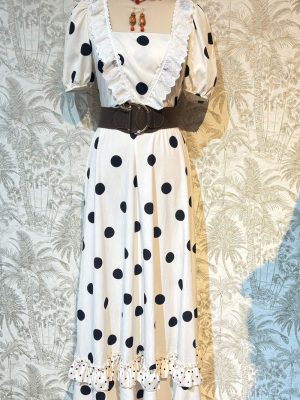 BATA FLAMENCA ENCAJE