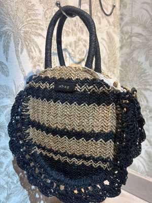 BOLSO CIRCULAR RAFIA