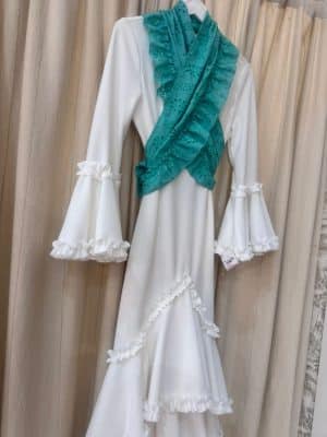 Alternative view of Modelo Cañailla blanco Talla L/XL