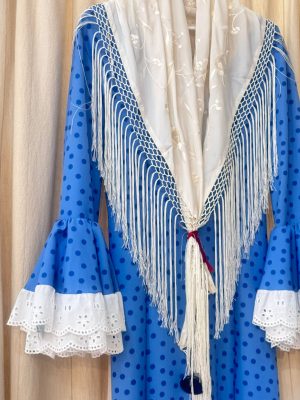 Alternative view of Modelo Cristina talla M celeste