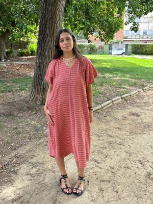 Alternative view of Vestido vichy fluor