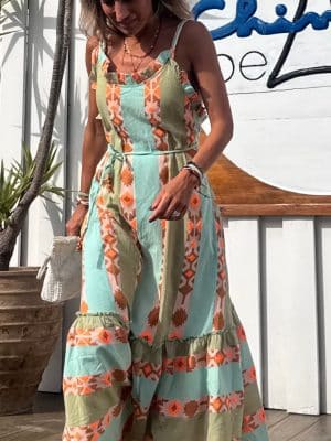 Alternative view of VESTIDO FLUOR CHIBEACH