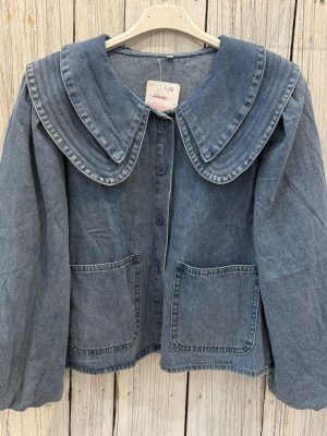 CHAQUETA DENIM CUELLO