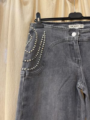 Alternative view of JEANS TACHAS GRIS