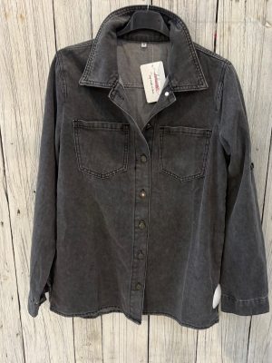 CAMISA DENIM GRIS